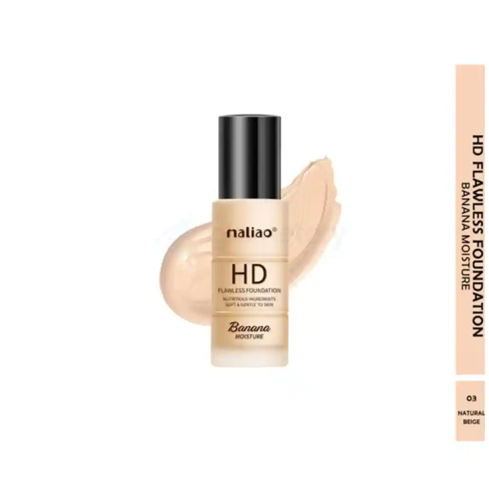 Maliao HD Banana Moisture Flawless Foundation Shade 03-30ml