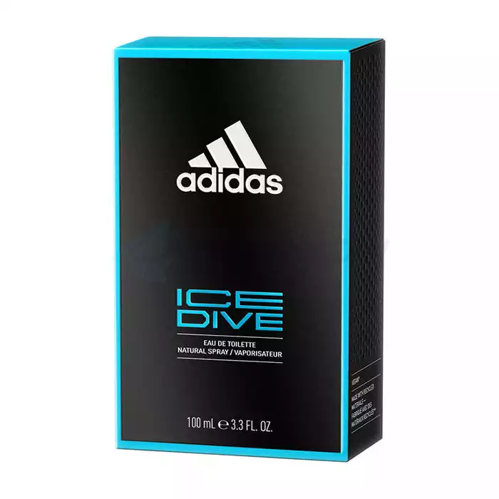Adidas Ice Dive EDT Perfume for Men-100ml thumbnail 3