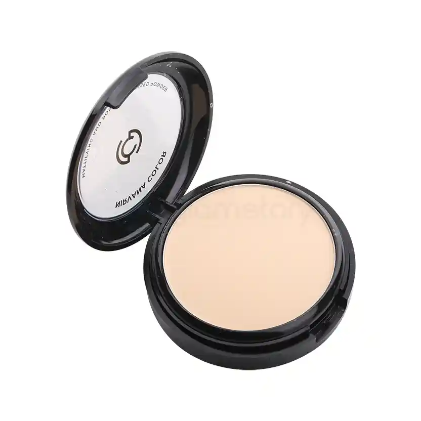 Nirvana Mattifying & Poreless Pressed Powder Light Natural
