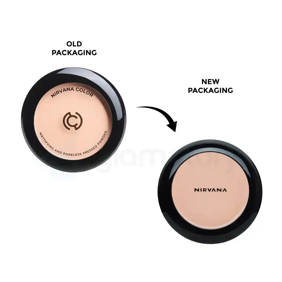 Nirvana Mattifying & Poreless Pressed Powder Light Natural thumbnail 6