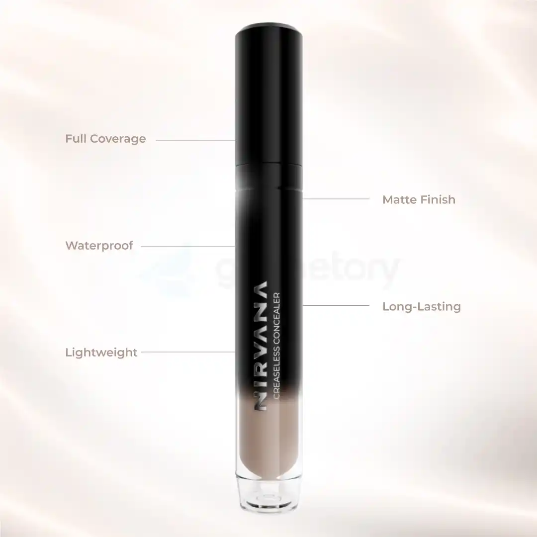 NIRVANA Face Perfect Creaseless Concealer NATURAL 01-4ml thumbnail 5