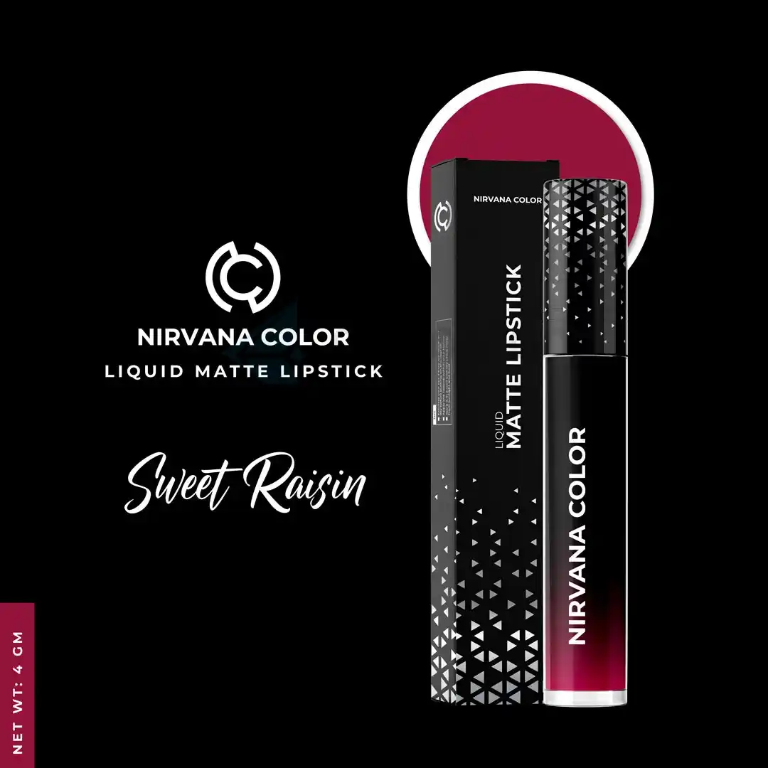Nirvana Liquid Matte Lipstick-5ml Sweet Sin thumbnail 3