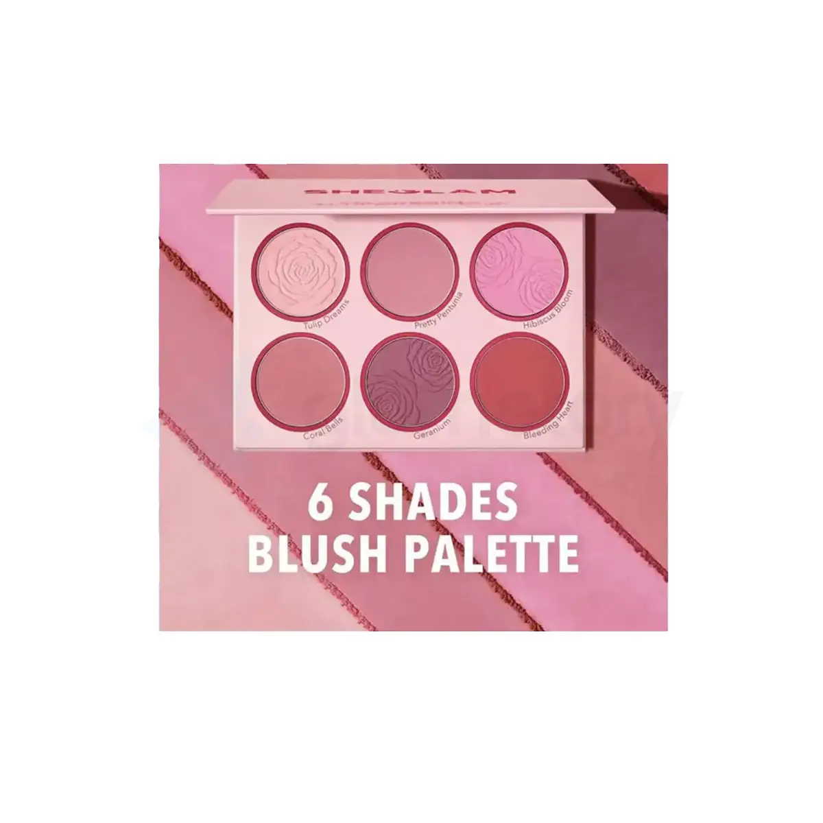 SHEGLAM Floral Flush Blush Palette Blushing Bouquet-18g