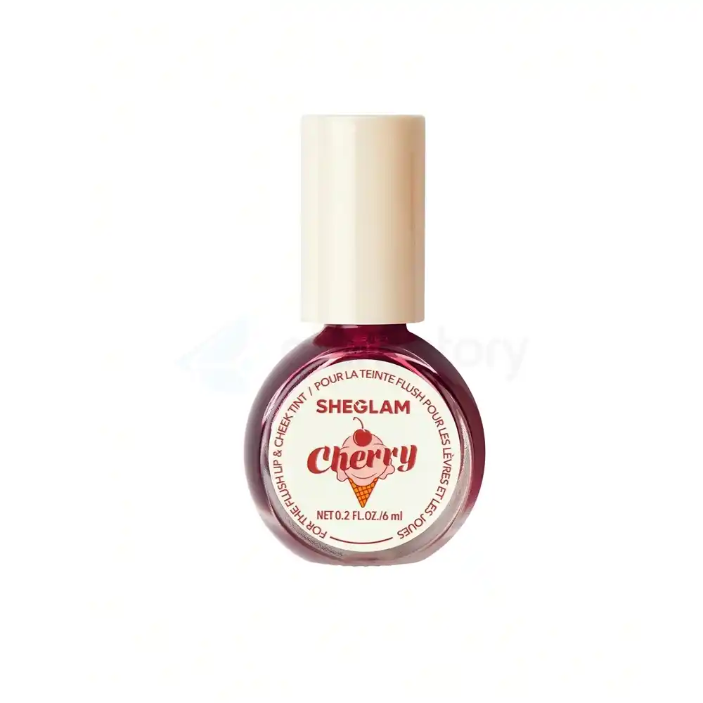 SHEGLAM for the Flush Lip & Cheek Tint-6ml Cherry Picked