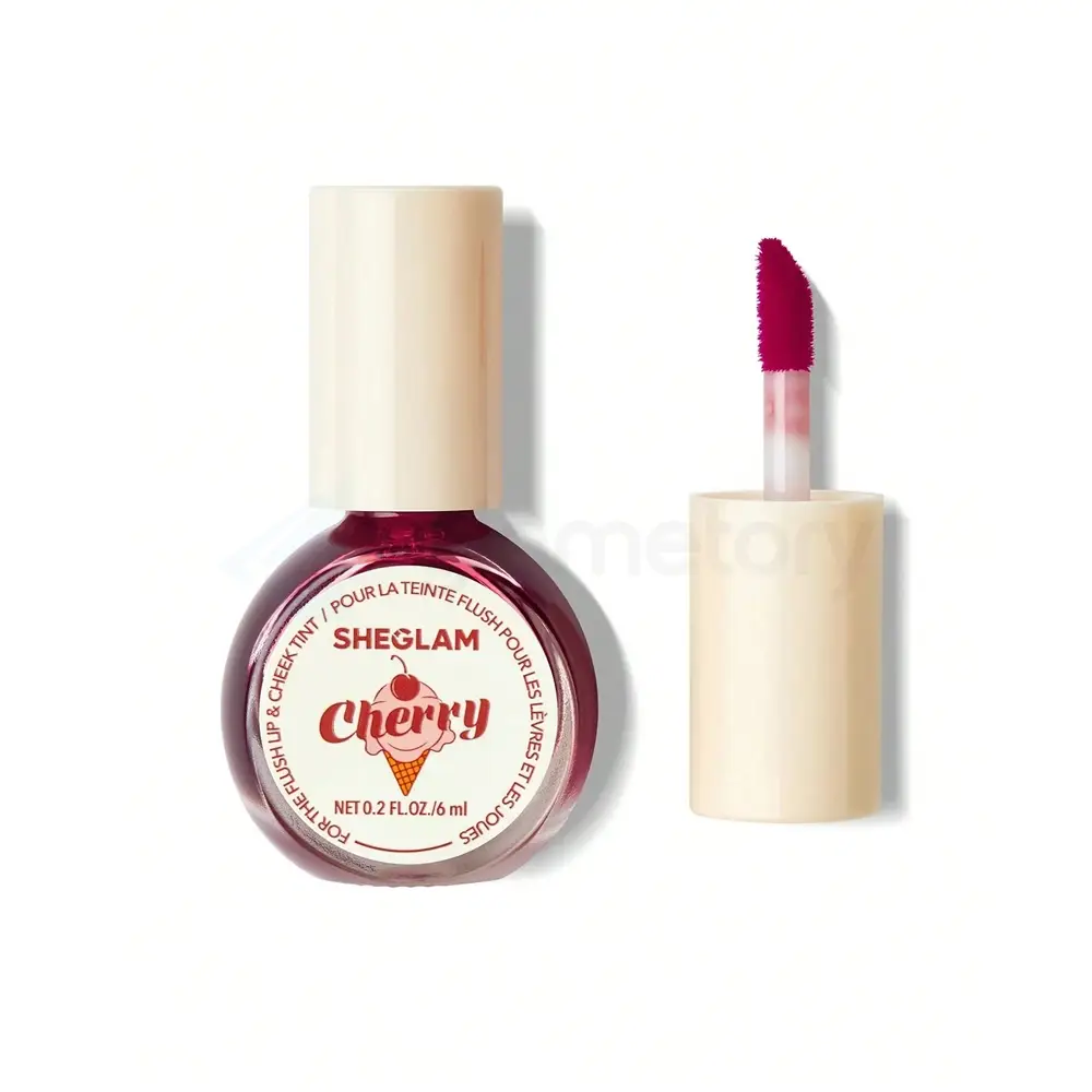SHEGLAM for the Flush Lip & Cheek Tint-6ml Cherry Picked