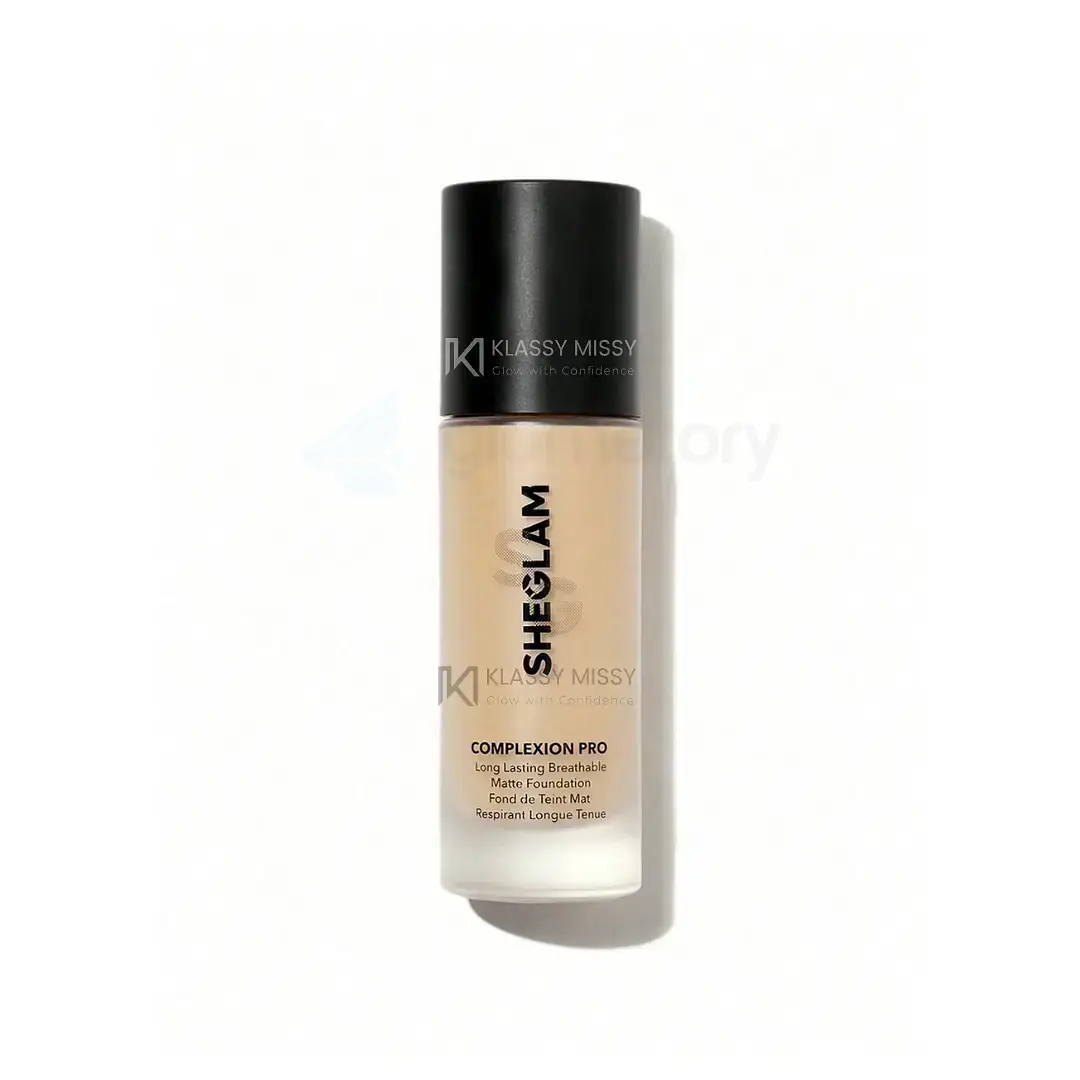 SHEGLAM Complexion Pro Breathable Matte Foundation-Shell