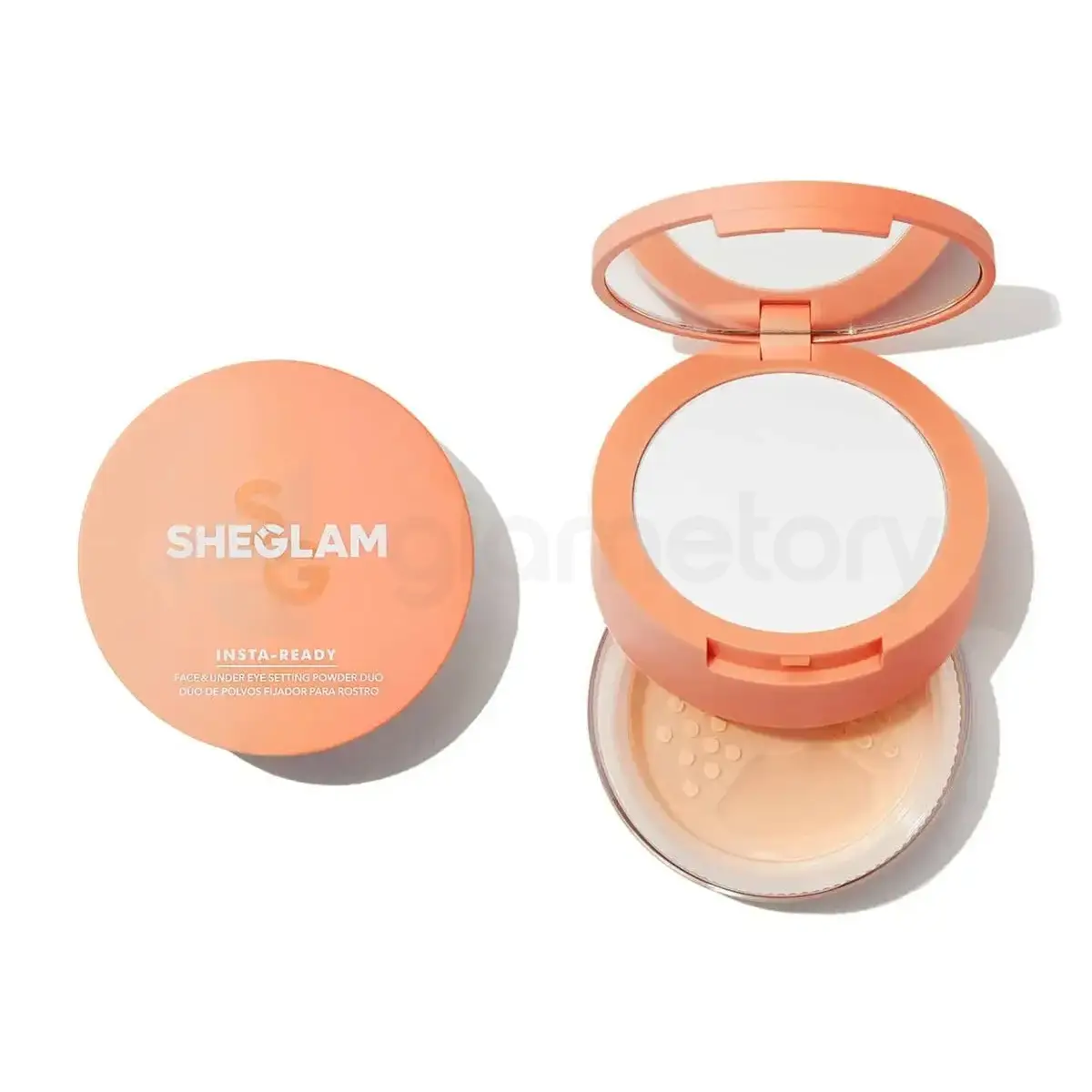SHEGLAM Insta-Ready Powder Duo-Natural Linen
