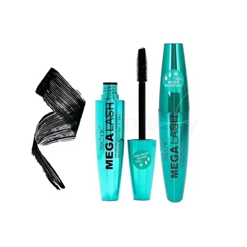Technic Mega Lash Water Resistant Mascara-Black thumbnail 5