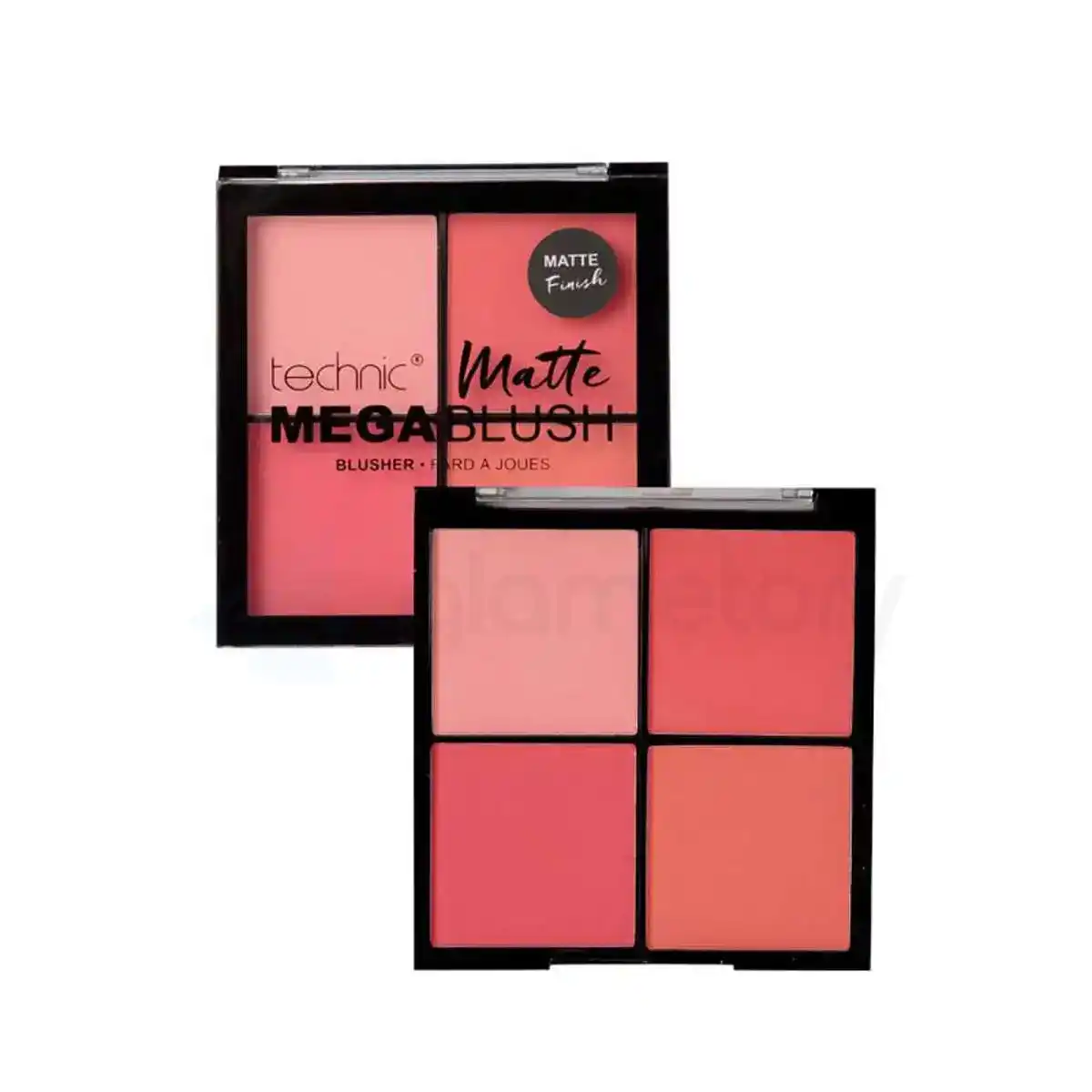 Technic Matte Mega Blush 4 Palette-11.2g thumbnail 3