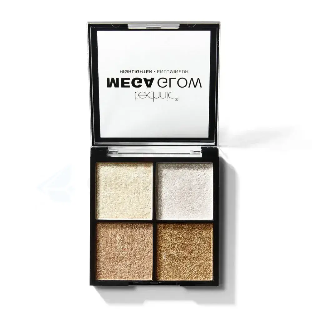 Technic Matte Mega Glow Highlighter 4 Palette thumbnail 3