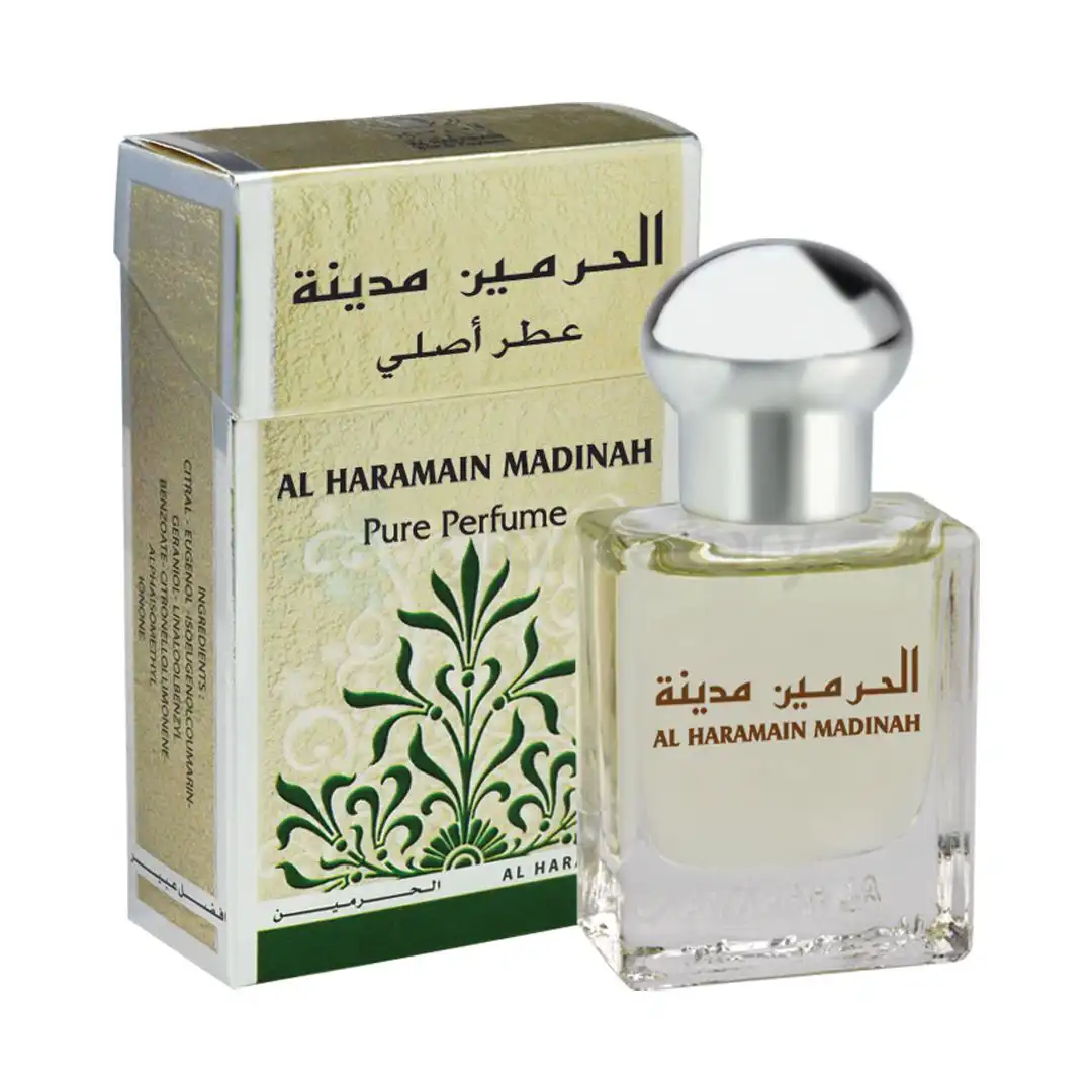 Al Haramain Madinah Pure Perfume Attar-15ml