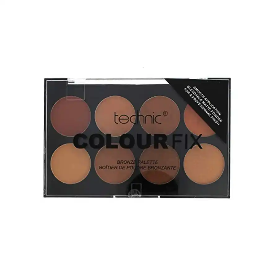 Technic Colour Fix 8pcs Bronze Palette-28g