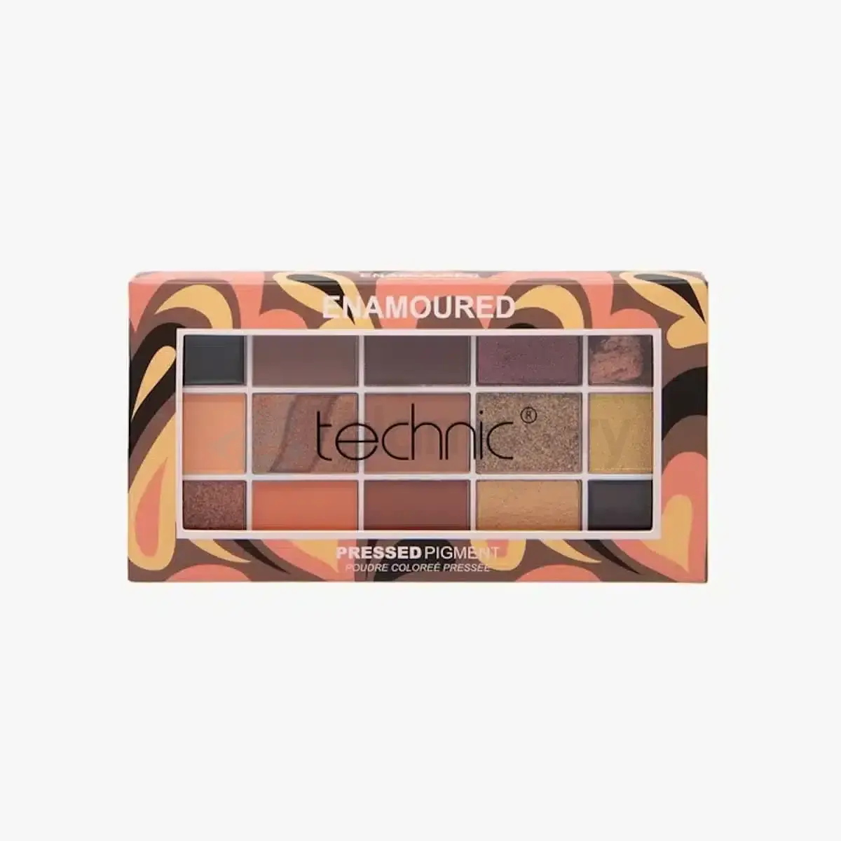 Technic 15 Color Pressed Pigment Palette-Enamoured
