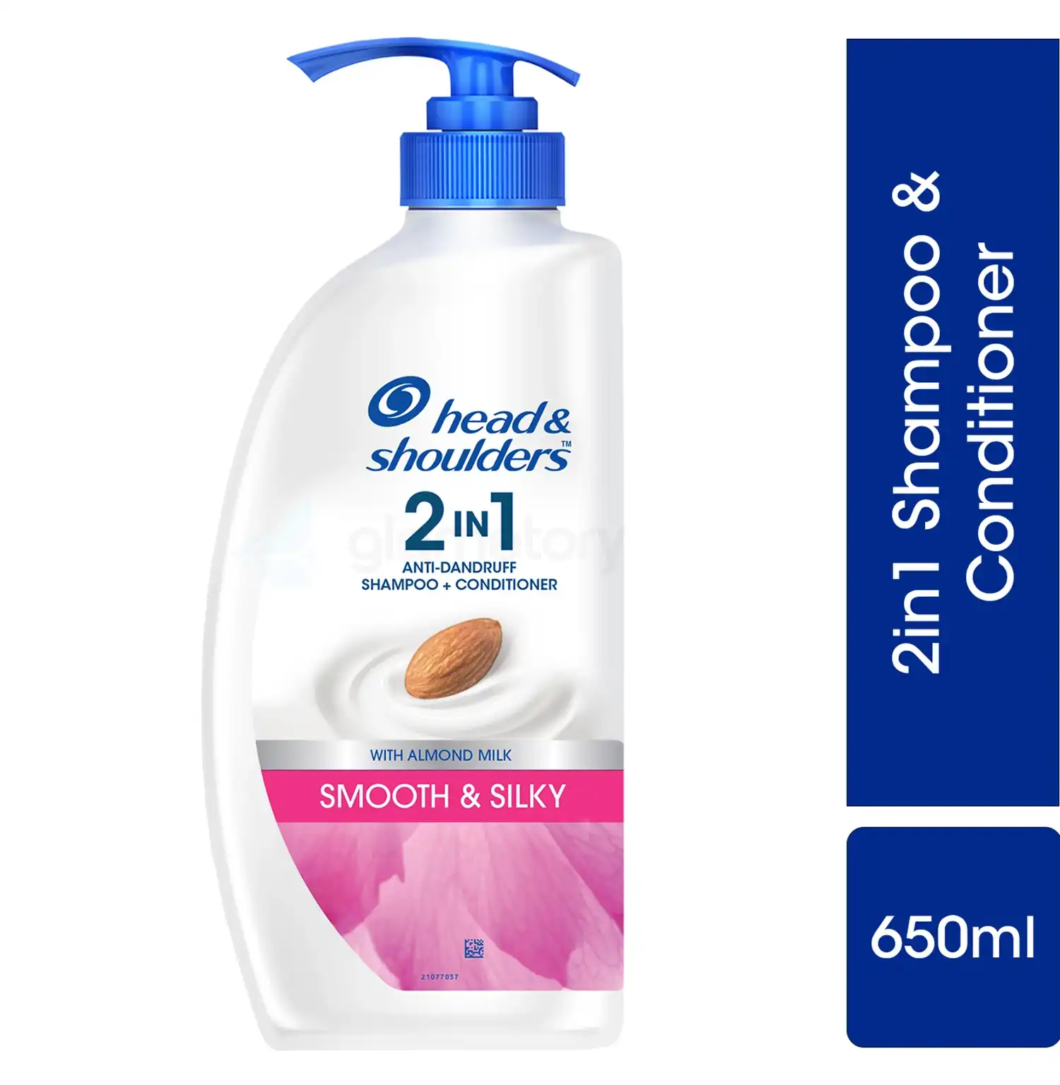 Head & Shoulders 2 In 1 Anti Dandruff Shampoo+Conditioner Smooth & Silky-650ml