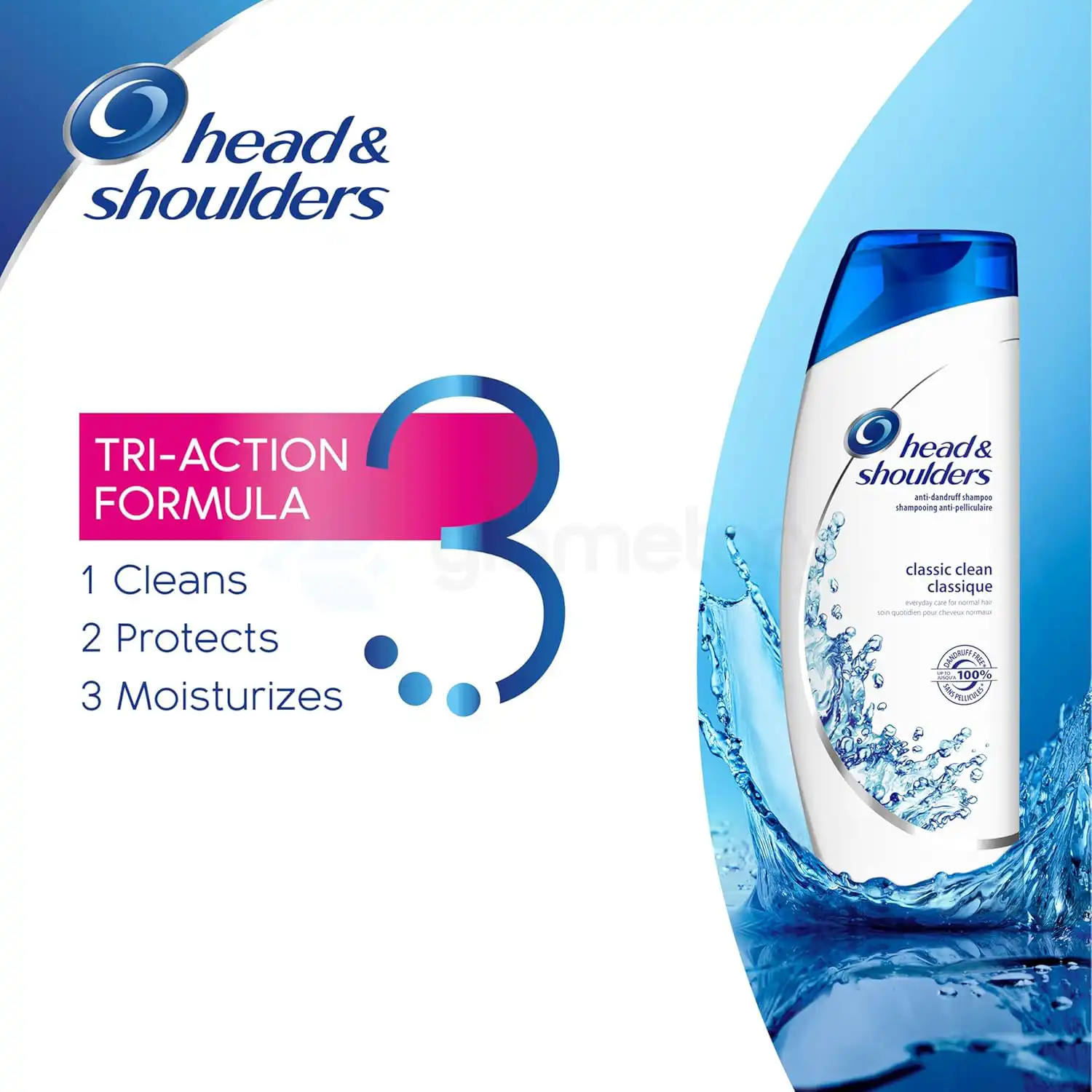 Head & Shoulders Anti Dandruff Shampoo Classic Clean-400ml
