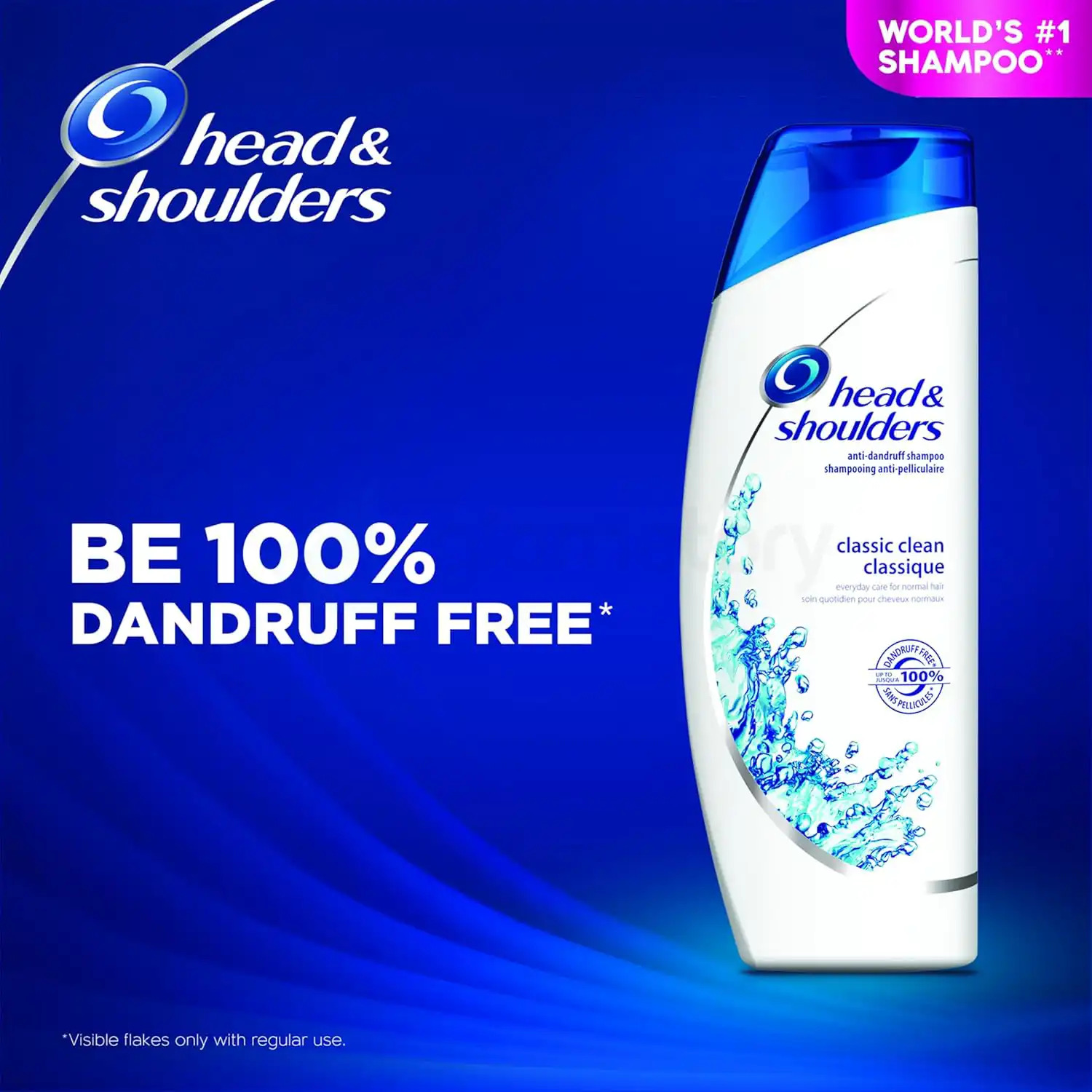 Head & Shoulders Anti Dandruff Shampoo Classic Clean-400ml thumbnail 3
