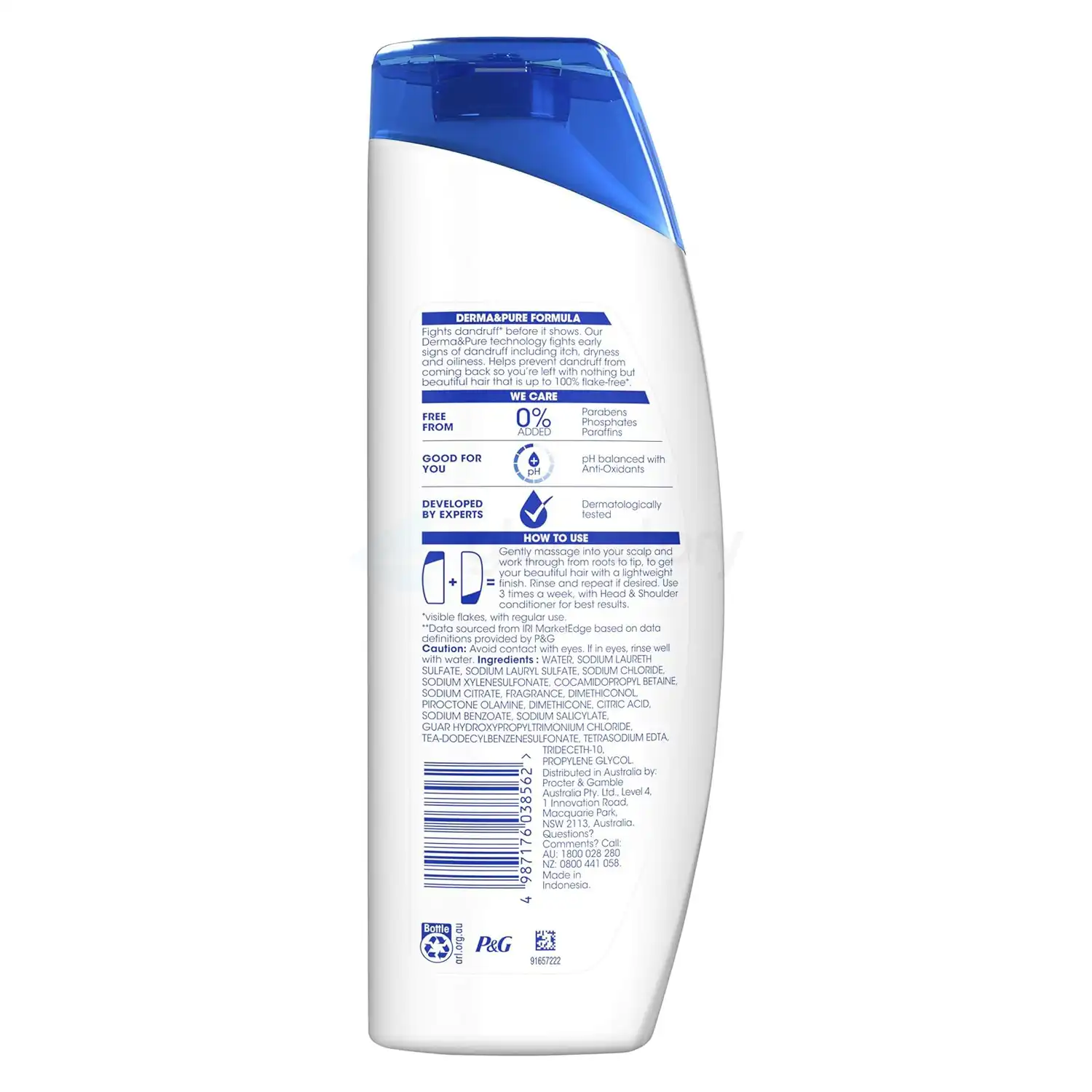 Head & Shoulders Anti Dandruff Shampoo Smooth & Silky-400ml