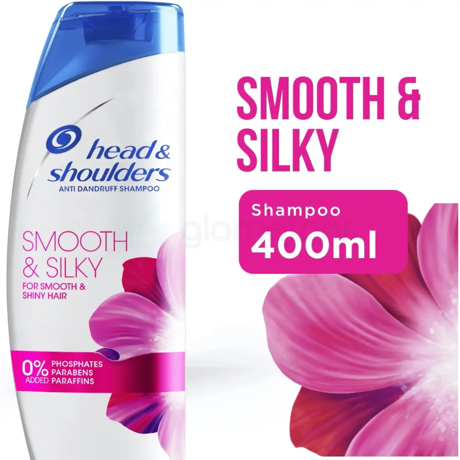 Head & Shoulders Anti Dandruff Shampoo Smooth & Silky-400ml thumbnail 3