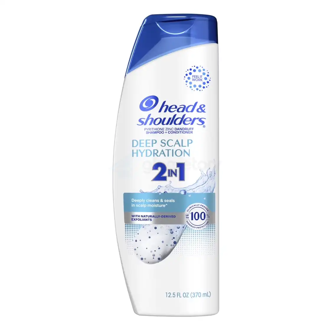 Head & Shoulders 2 In 1 Anti Dandruff Shampoo+Conditioner Deep Scalp Hydration-370ml