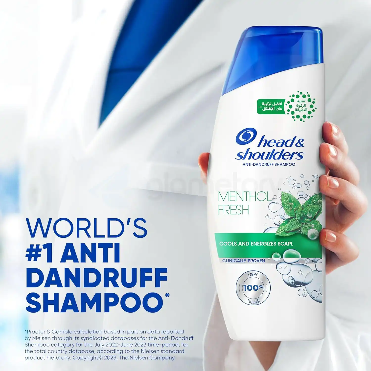 Head & Shoulders Anti Dandruff Shampoo Menthol Fresh-400ml thumbnail 3