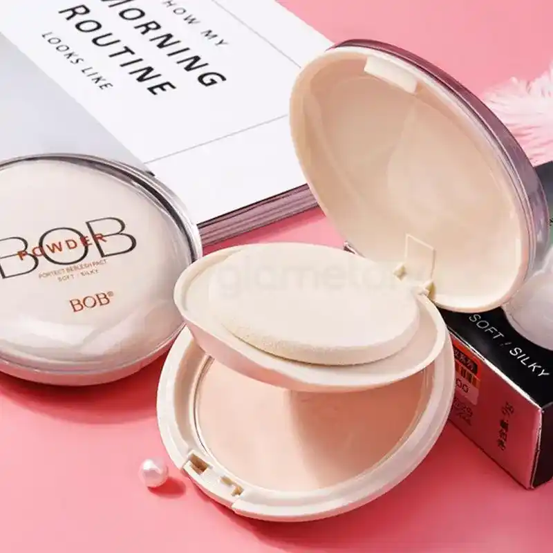 BOB Sparkling Brighten Soft Silky Face Powder-02 Natural White thumbnail 3
