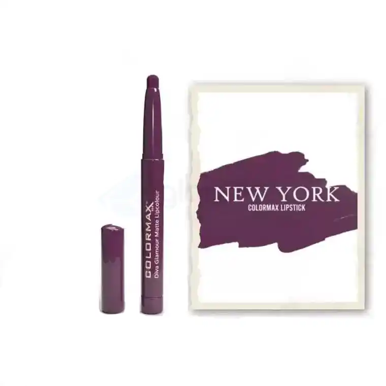 Color Max Diva Glamour Matte Lip Colour-New Yourk thumbnail 4