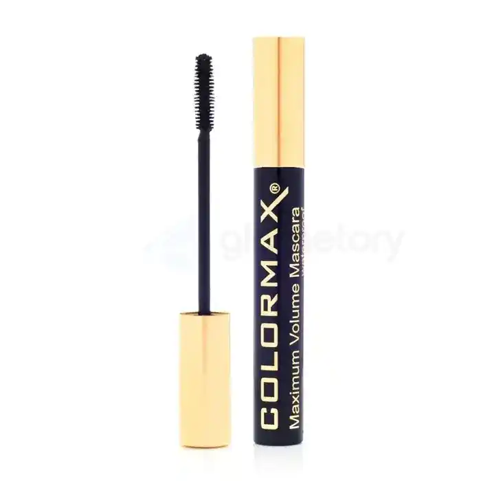 Color Max Maximum Volume Mascara Waterproof-Black