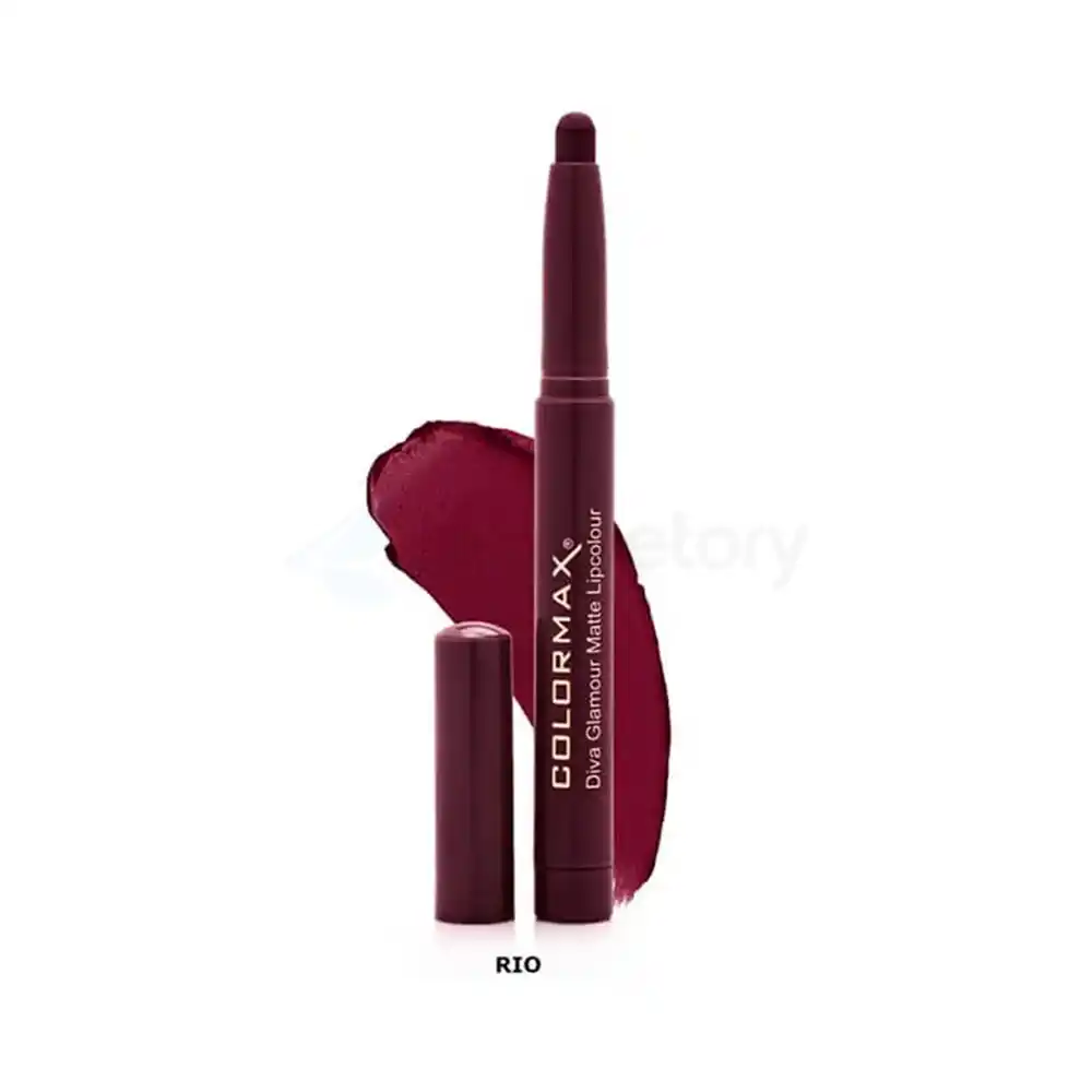 Color Max Diva Glamour Matte Lip Colour-Rio