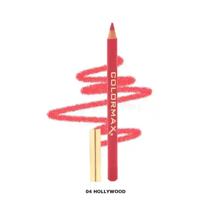 Color Max Satin Glide Lip Liner Pencil-04 Hollywood