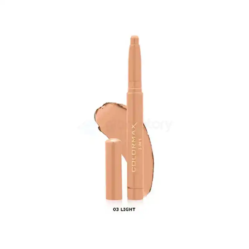 Color Max 3 In 1 Concealer Corrector And Highlighter-03 Light
