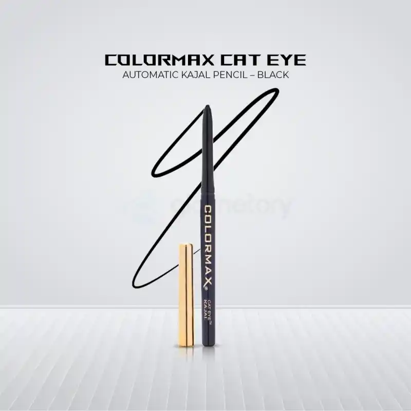 Color Max Pencil Cat Eye Kajal-Black