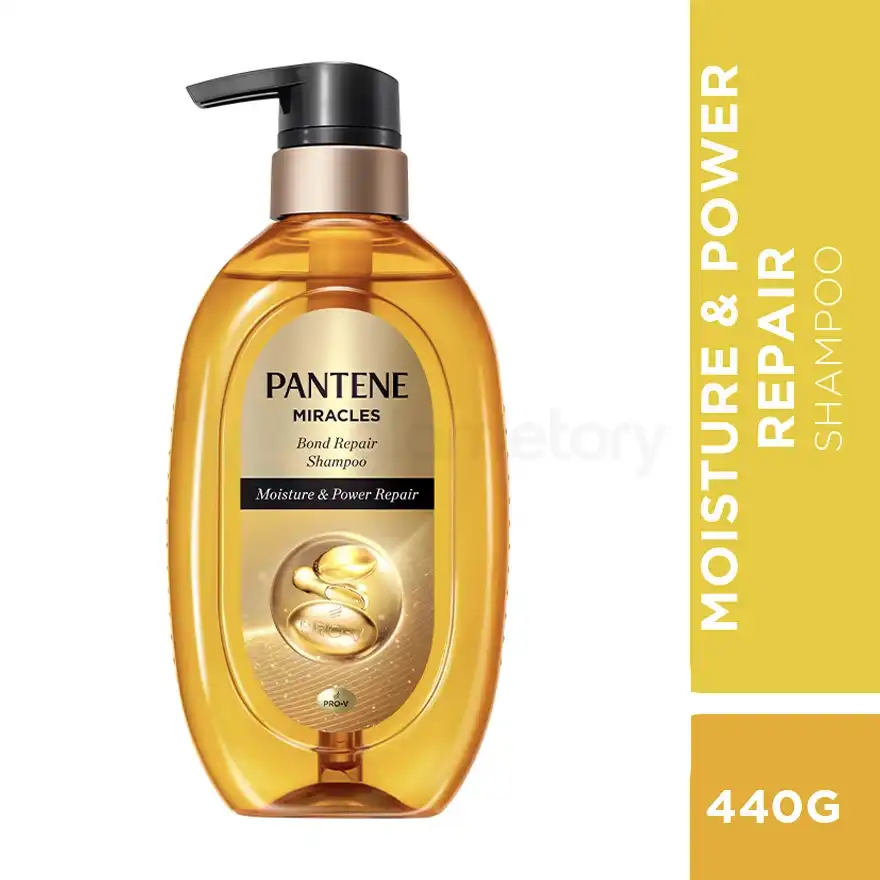 Pantene Miracles Bond Repair Shampoo Moisture & Power Repair-440g