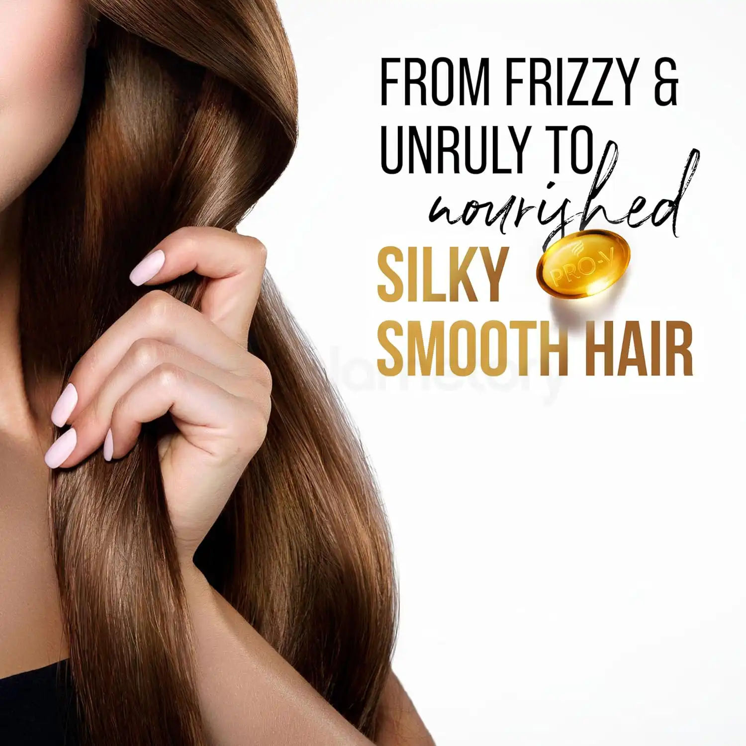 Pantene Pro V Smooth & Silky Shampoo-1000ml thumbnail 4