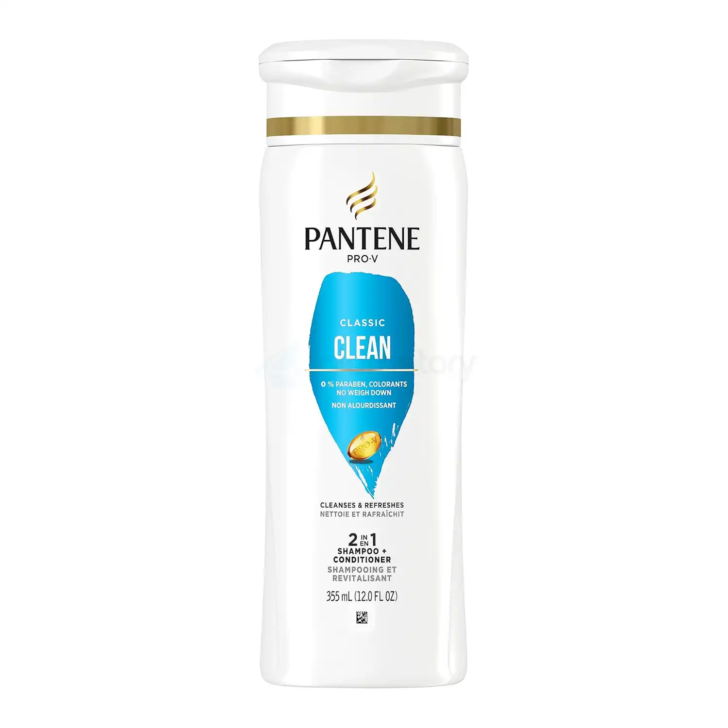 Pantene Pro V Classic Clean 2 In 1 Shampoo+Conditioner-355ml