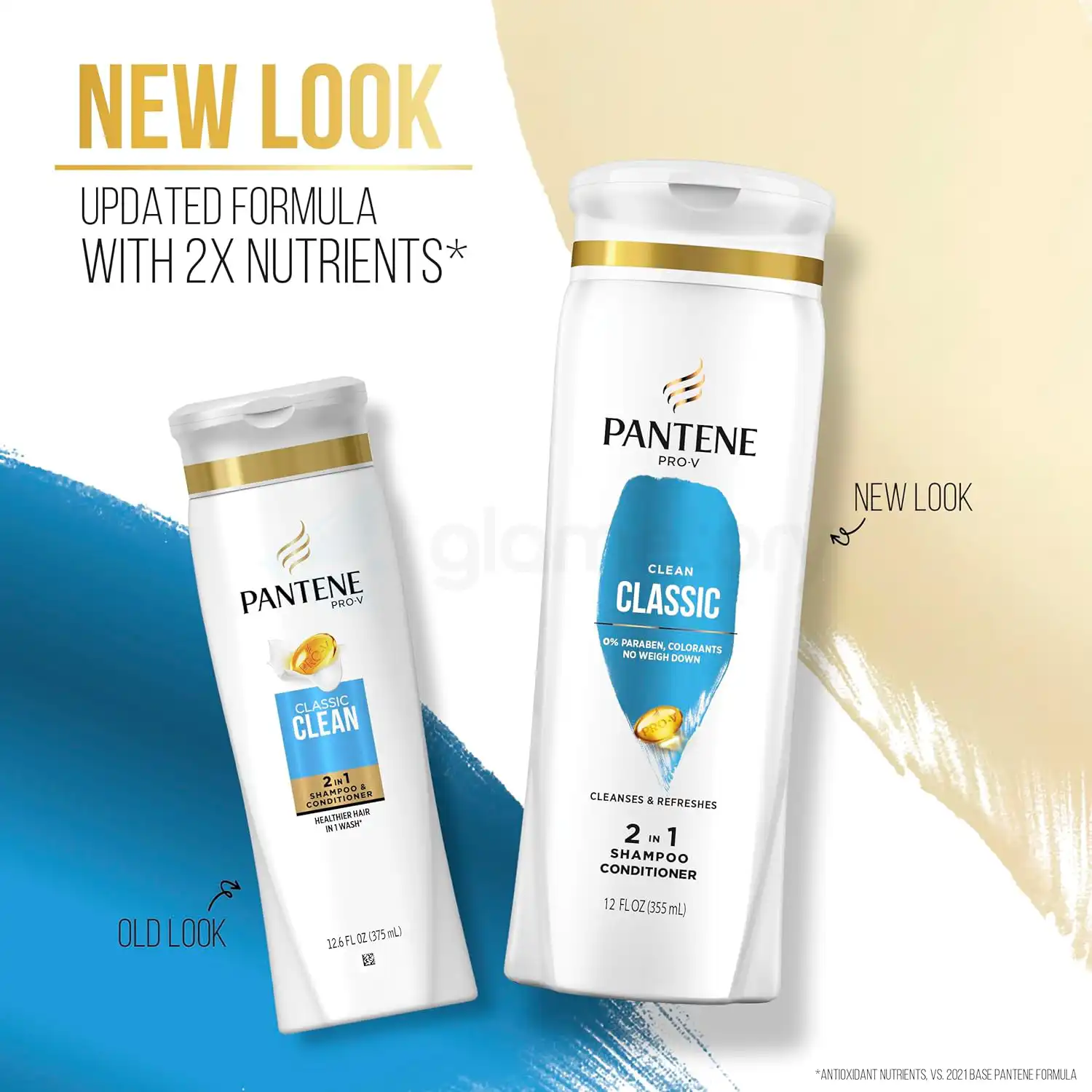 Pantene Pro V Classic Clean 2 In 1 Shampoo+Conditioner-355ml