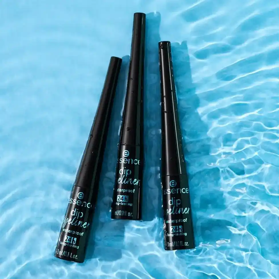 Essence Dip Eyeliner Waterproof 24h Long Lasting Black-3ml thumbnail 5