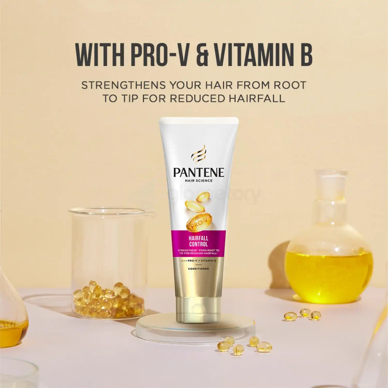 Pantene Hair Science Hairfall Control Conditioner-200ml thumbnail 5