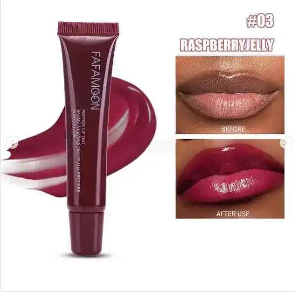 FAFAMOON Shea Butter Peptide Lip Tint-03 Raspberry Jelly