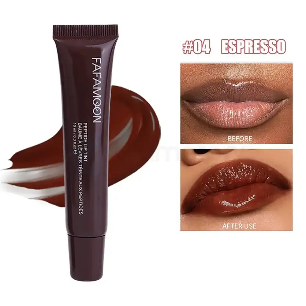 FAFAMOON Shea Butter Peptide Lip Tint-04 Espresso