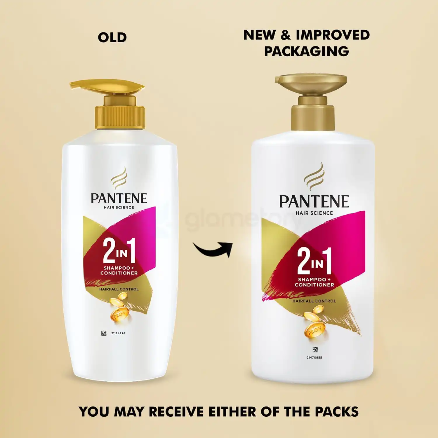 Pantene Hairfall Control 2 In 1 Shampoo+Conditioner-650ml thumbnail 3