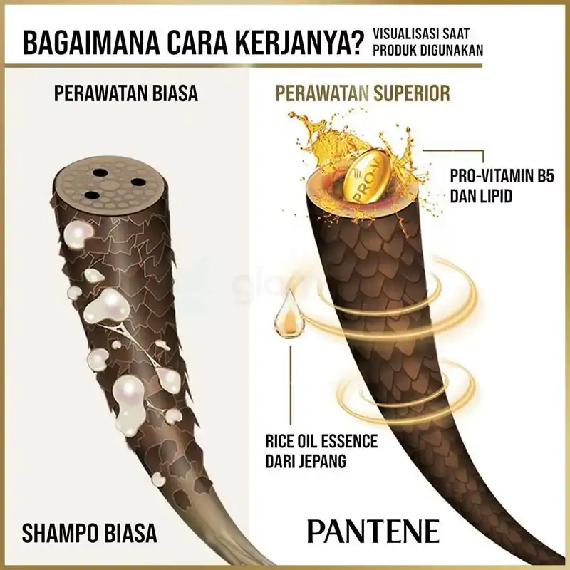 Pantene Pro-Vitamin Conditioner Rambut Rontok-290ml thumbnail 4