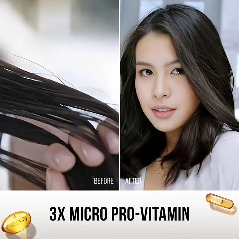 Pantene Pro Vitamin Halus and Lembut Conditioner-290ml thumbnail 5