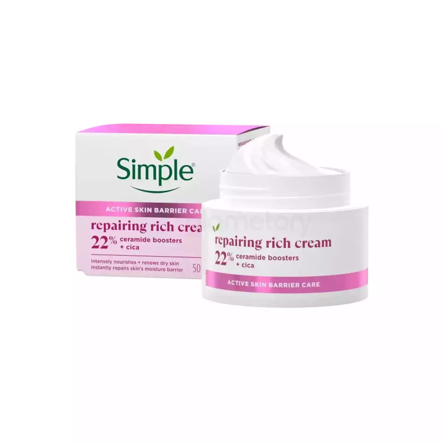 Simple Repairing Rich Cream 22% Ceramide Boosters + Cica 50ml