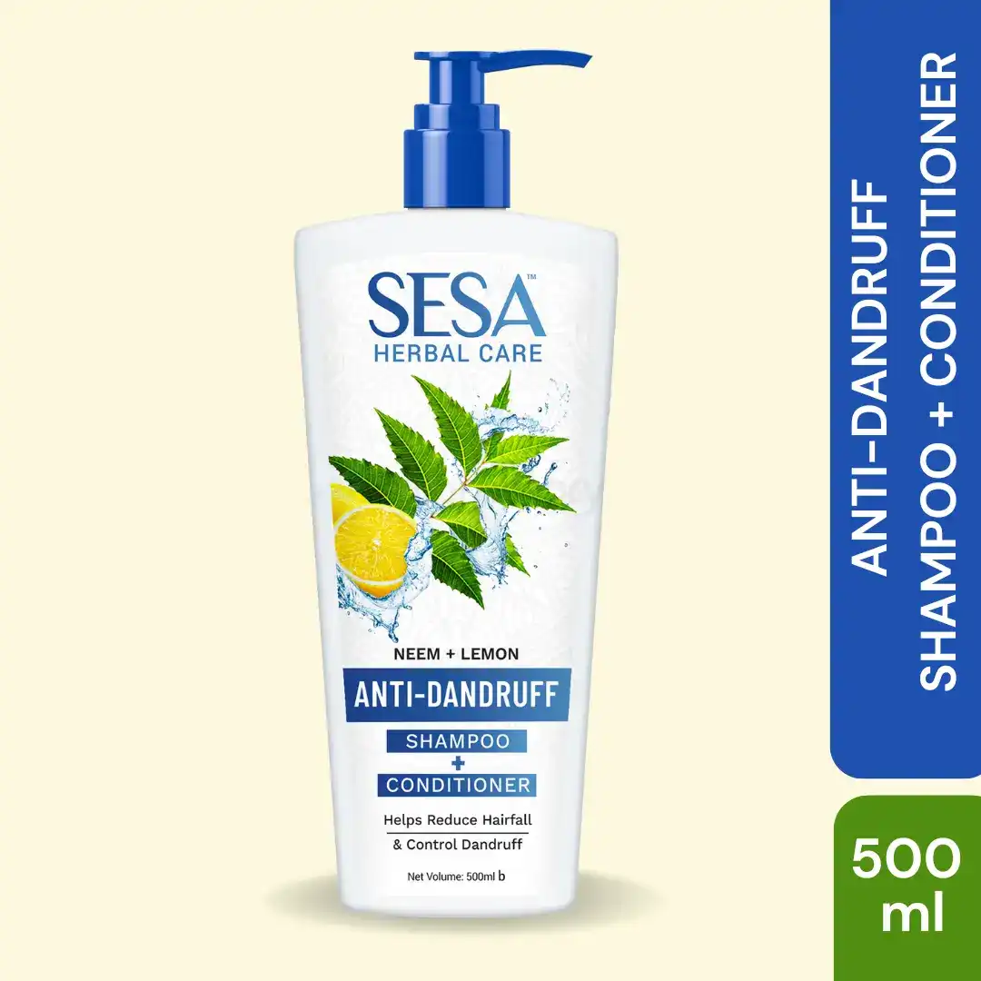 Sesa Herbal Care Anti Dandruff Shampoo+Conditioner-500ml thumbnail 3