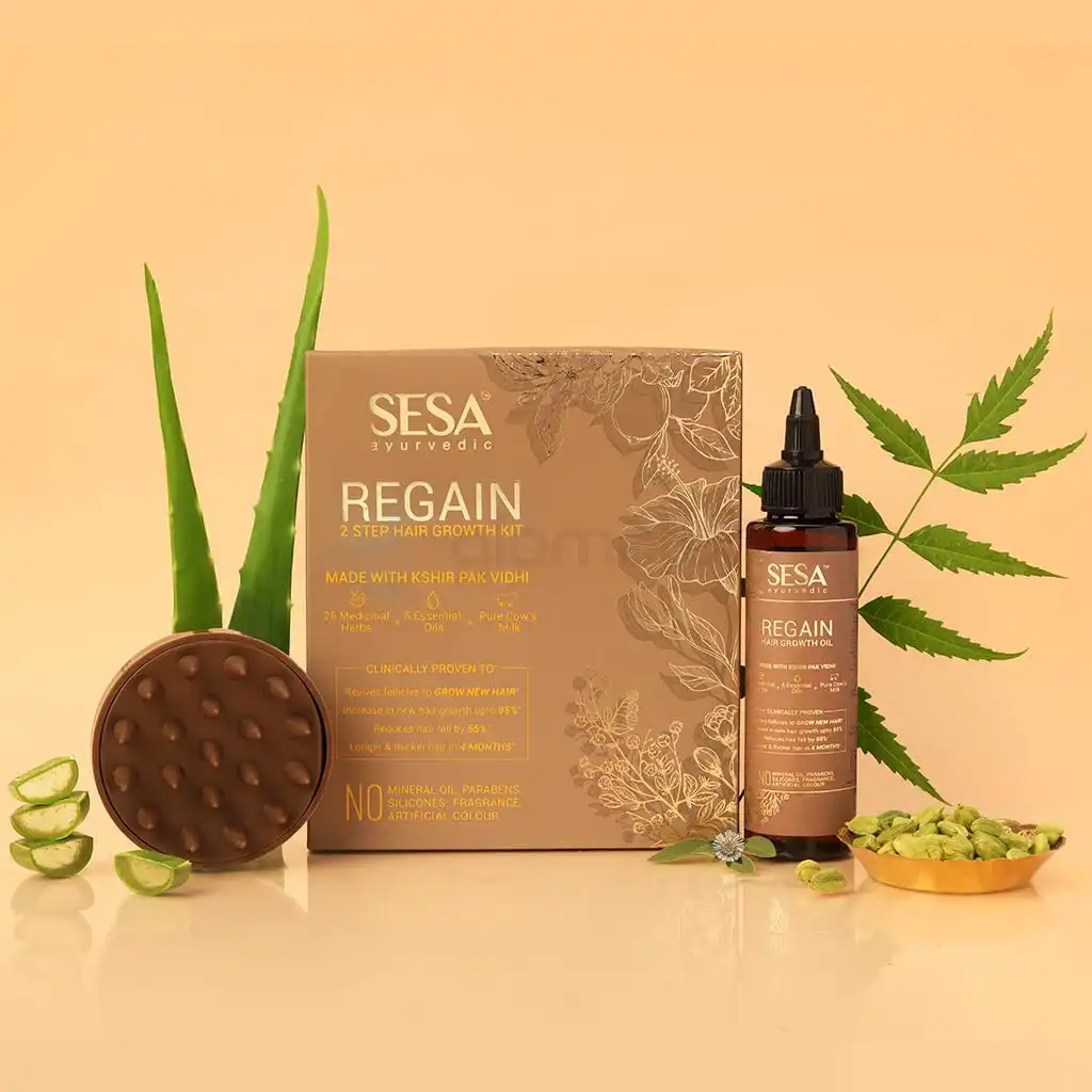 Sesa Regain Herbal Hair Oil-100ml thumbnail 5
