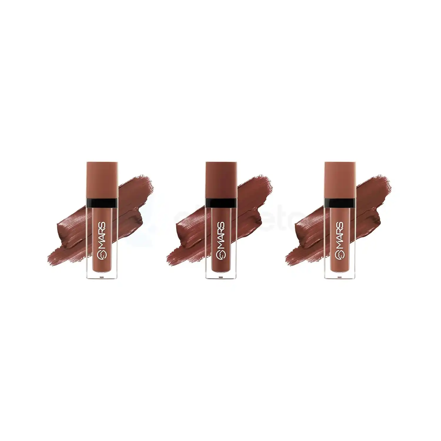 Mars Queen of Mattes Liquid Lipstick Set-04 Browns