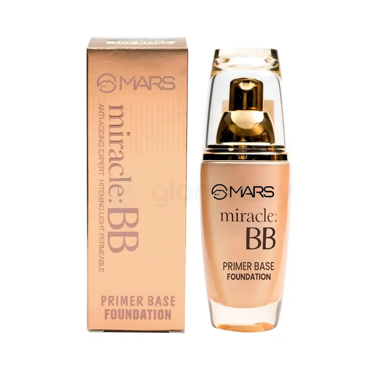 MARS  Miracle BB Primer Base Foundation-102  Creamy Beige